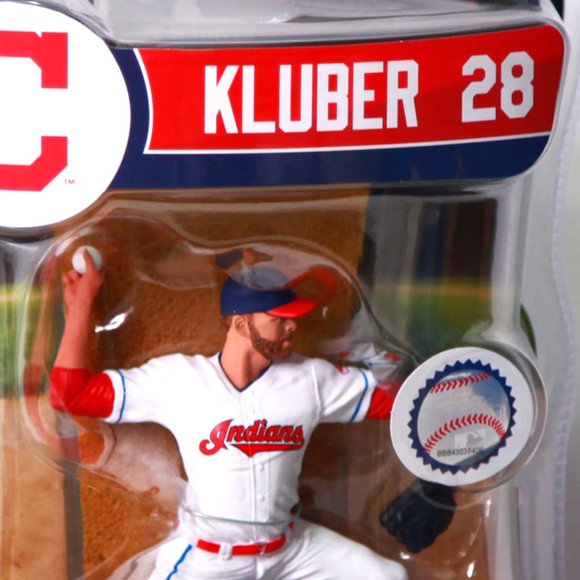 Corey Kluber 6" Baseball Figurine by Import Dragon Sealed-Cy Young Award Winner - Picture 4 of 6